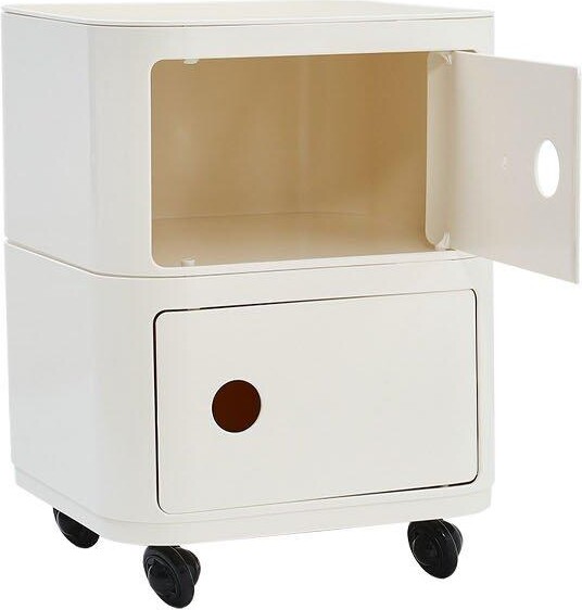 Living and Home Square MultiTiered Plastic Storage Drawer Unit with Wheels ShopStyle