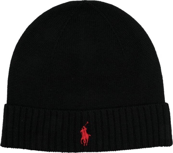 Ralph Lauren Men's Black Hats | ShopStyle