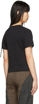 Ottolinger Black Fitted T-Shirt