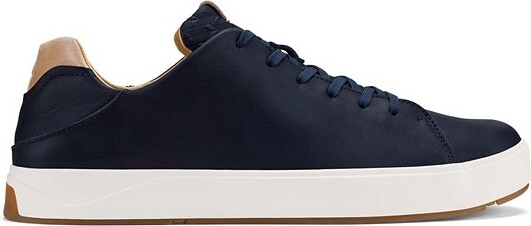 Men's OluKai Lae'Ahi Li 'Ili Sneakers 8 Regular Trench Blue/Trench Blue