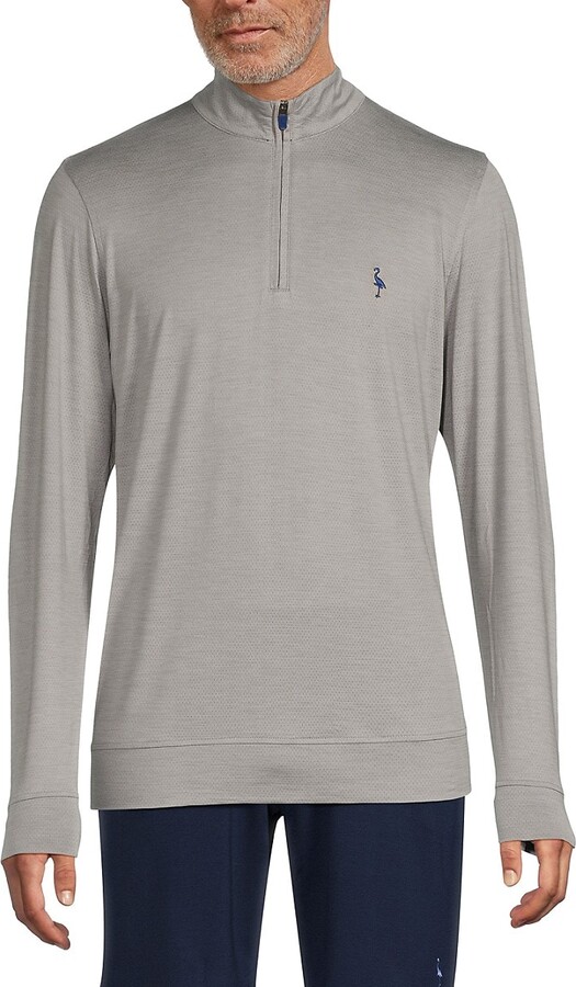 Tailorbyrd Mock Turtleneck Quarter Zip Pullover
