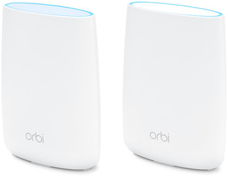 NETGEAR Orbi Whole Home Tri-Band Mesh Wi-Fi System (2-Pack) - white