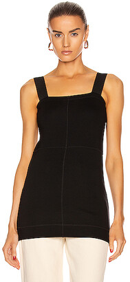 Lemaire Tube Tank Top in Black