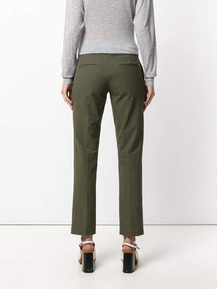 Joseph pleated cropped trousers