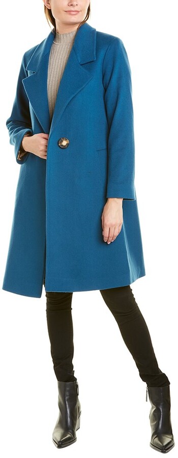 fleurette wool coat