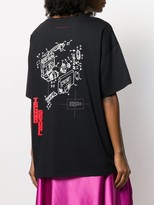 Thumbnail for your product : Christopher Kane Techno Sexual print T-shirt