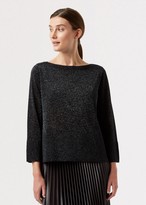 black sparkle jumper uk