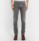 Thumbnail for your product : Tom Ford Slim-Fit Selvedge Stretch-Denim Jeans - Men - Gray