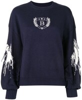 Thumbnail for your product : BAPY BY *A BATHING APE® Embroidered Crew Neck Jumper