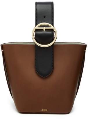 Joseph Sevres Mini Buckle Handle Leather Bag - Womens - Tan