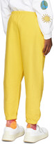 Thumbnail for your product : Kids Worldwide SSENSE Exclusive Kids Yellow I Love Earth Lounge Pants