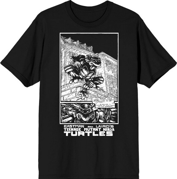 Teenage Mutant Ninja Turtles - Turtle Power - Men's Short Sleeve Graphic T-Shirt, Size: Medium, Yellow
