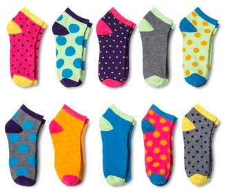 Modern Heritage Women's Socks 10pk - Gray One Size