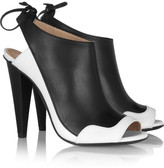 Thumbnail for your product : Roland Mouret Damier leather slingbacks
