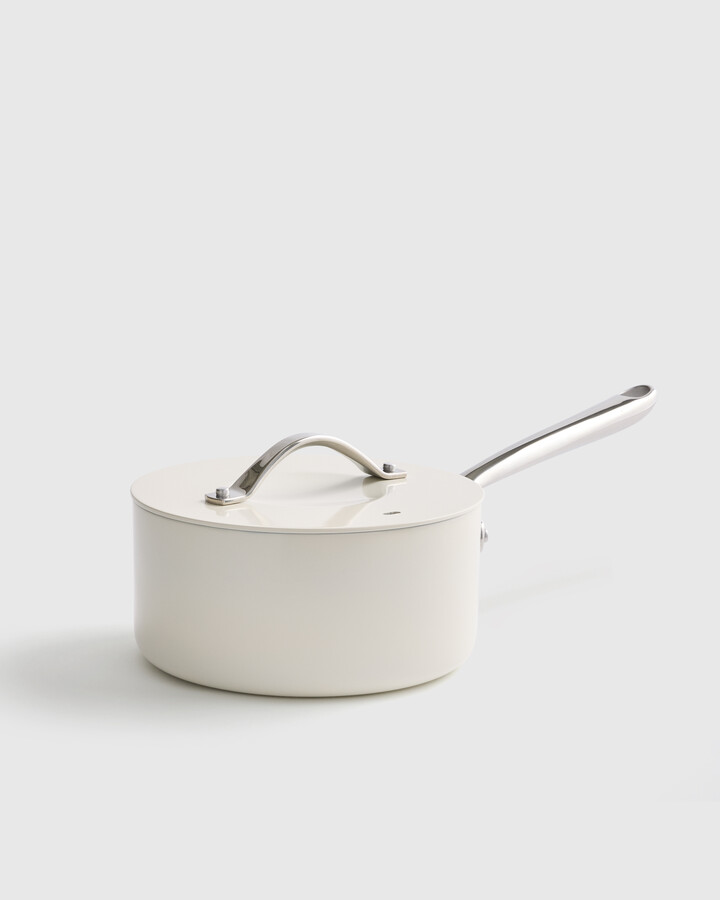 Ceramic Nonstick Saucepan: 3QT