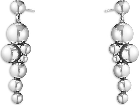 Sterling Silver Ball Earrings ShopStyle UK