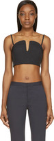 Thumbnail for your product : Opening Ceremony Black Court Bonded Sweetheart Bustier