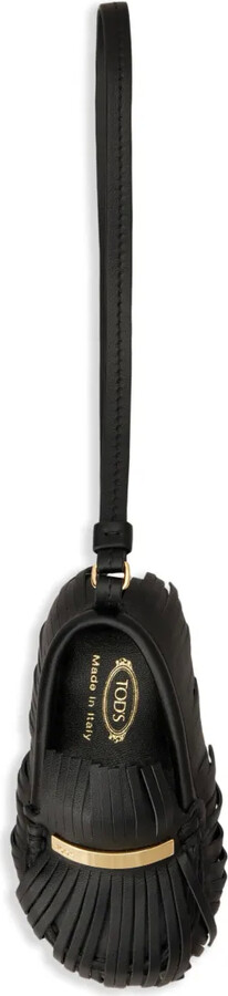Tod's Fringed Loafer Keyring ShopStyle