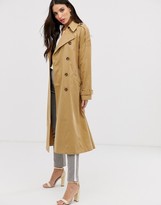 Thumbnail for your product : Asos Tall ASOS DESIGN Tall longline trench coat