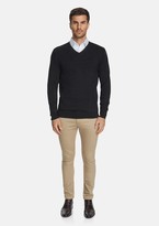 Thumbnail for your product : TAROCASH Black Essential V-Neck Knit