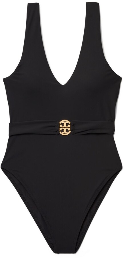 black and gold tankini