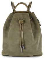 Thumbnail for your product : Halston Leather & Suede Drawstring Backpack