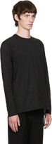 Thumbnail for your product : The Viridi-anne Black Embroidered Long Sleeve T-Shirt