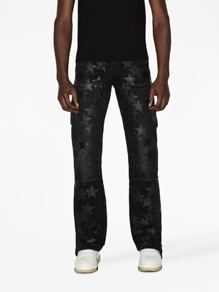 Amiri Chemist Carpenter star-patch jeans - ShopStyle