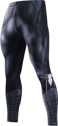 Nessfit Mens Compression Superhero Tights Base Layer Leggings Gym Long  Running Thermal Workout