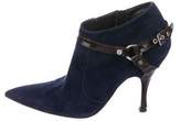 Thumbnail for your product : Cesare Paciotti Suede Harness Boots