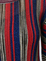 Missoni striped fitted midi dress 