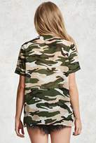 Thumbnail for your product : Forever 21 Camo Print Top