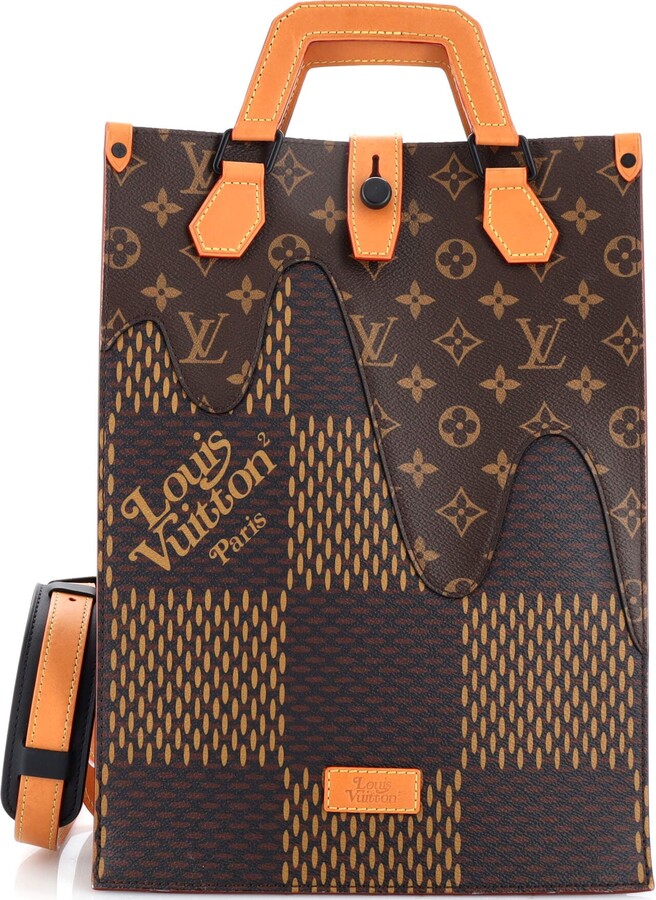 Louis Vuitton Nigo Tote Limited Edition Giant Damier and Monogram Canvas  Mini - ShopStyle