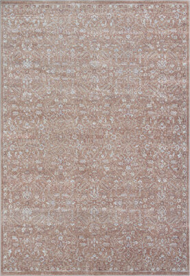 Bungalow Rose Werri Rust And Ivory Viscose Area Rug