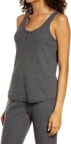 Thumbnail for your product : Socialite Waffle Knit Henley Tank