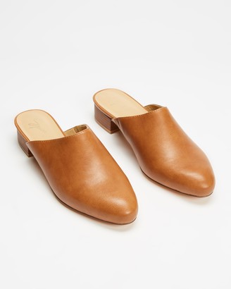Spurr Women's Brown Mid-low heels - Coby Heels - Size 7 at The Iconic