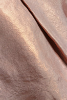 Thumbnail for your product : Raoul Iridescent Coated-Twill Shorts