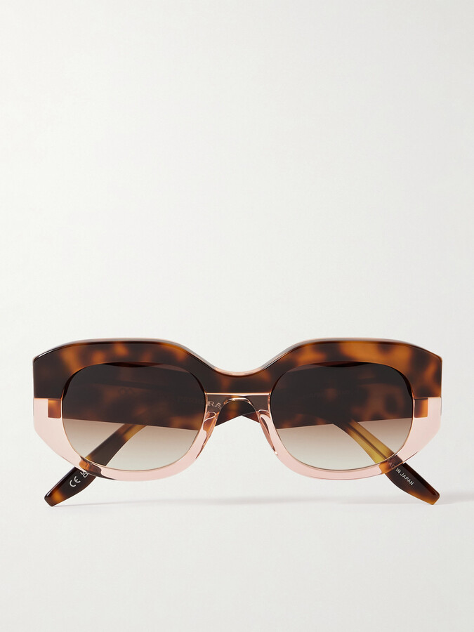 Barton Perreira Sueno Round-frame Tortoiseshell Acetate Sunglasses - One size