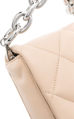 Stand Studio Hestia quilted chain-detail shoulder bag - ShopStyle
