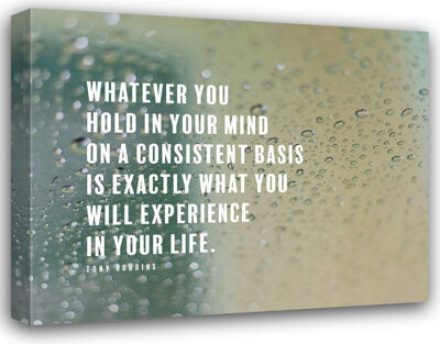 Astoria Grand ArtsyQuotes Gallery Wrapped Canvas Art Titled: Tony Robbins Quote: Experience