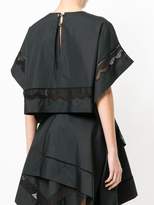 Thumbnail for your product : 3.1 Phillip Lim cropped lace-hem top