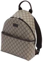 Thumbnail for your product : Gucci Gg Supreme Logo Faux Leather Backpack