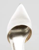 Thumbnail for your product : ASOS STARLING Wide Fit Bridal Pointed Heels