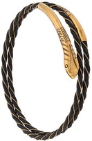 Thumbnail for your product : Katheleys Vintage 18kt gold Art Deco snake bracelet