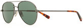 Thumbnail for your product : Brioni tinted aviator sunglasses
