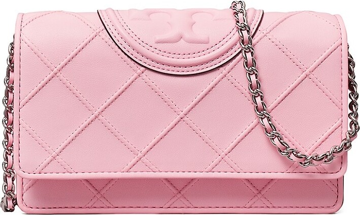 Tory Burch ‘Robinson’ Wallet with Strap Women's Pink | Vitkac
