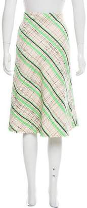 Maison Margiela Tweed A-Line Skirt