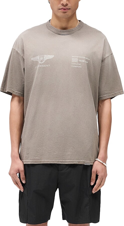 Represent Team Oversized Fit Graphic Logo Tee