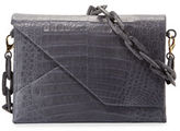 Thumbnail for your product : Nancy Gonzalez New Origami Crocodile Chain Shoulder Bag