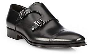 To Boot Men's Grant Double-Buckle Monk-Strap Shoes